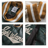 Letterman Jacket Outfit Senior Jackets Varsity Baseball Coat Spring and Autumn Casual Jacket Men's Top
