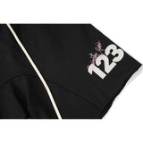 Rrr123 Shorts Logo Printing Elastic Cord Loose Shorts Cropped Pants