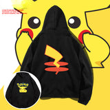Men and Women Pokemon Pikachu Hoodie Pikachu Hooded Sweater
