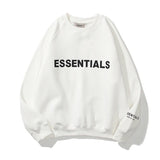 Fear Of God Fog Essentials Chest Logo Couple Hooded Sweater Fog