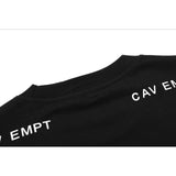 Cavempt Ce Life Cav @ Empt C.E Silver Printed Men's and Women's T-shirt