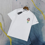 CHH Chrome Heart T Shirt Spring/Summer Printed Rhinestone round Neck Short Sleeve T-shirt for Men and Women