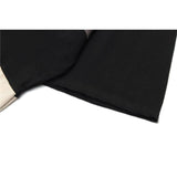 Men T Shirt Summer Casual Tops Loose Color Matching Half Sleeve