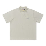 Essentials Polo Shirt Foot of God Essentials Double-Line Polo Shirt Fog Reflective