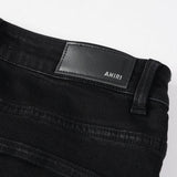 Amiri Jeans Casual Hip Hop Wash Splash-Ink Painted Slim Jeans Casual Fashionable 8800