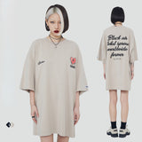 Blackair T Shirt Summer Valentine 'S Day Limited Letter Retro Short Sleeve T-shirt