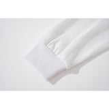 Off White Sweatshirts Long Sleeve round Neck Neck Sweater Autumn and Winter Gray Melting Arrow Pattern round Neck Pullover Terry Sweater