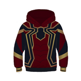 Men Spider Hoodie Spider-Man Anime 3D Sweater for Children