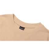 Men T Shirt Summer Casual Tops Contrast Stitching Short Sleeves T-shirt Men's round Neck Half Sleeve Harajuku Style Trend Multicolor Half Sleeve