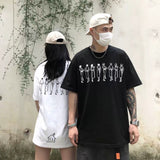Cavempt Ce Life Cav @ Empt 20ss Spring/Summer round Neck Cotton Duplex Printing Men and Women Short Sleeve