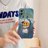 justin b drew phone case Doraemon Drew Iphone12pro Max Mobile Phone Case 8P Apple 11 Pikachu Xsmax