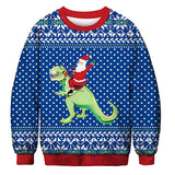 Black Christmas Sweater Vertical Stripes 3D Printed Sweater