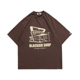 Blackair T Shirt Retro Short Sleeve T-shirt