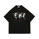 Blackair T Shirt Spring and Summer Retro Letter T-shirt