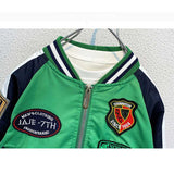 Toddler Boys Jackets Boys' Coat Spring and Autumn Children's Baseball Uniform