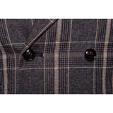 Tuxedo Vests Men Suit Vest Spring Men's Business Casual Plaid Vest