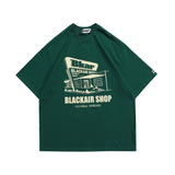 Blackair T Shirt Retro Short Sleeve T-shirt