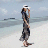 Beth Dutton Bohemian Dress Summer Spring Midi Dresses Cotton Linen Dress Long Dress V-neck Vacation Skirt