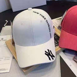 Yankee Baseball Cap Gold Embroidered Baseball Cap Men's and Women's Sun Hat