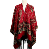 Beth Dutton Outfits Ethnic Style Cape and Shawl Cloak Scarf Inverness