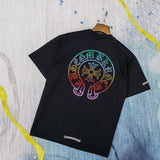 CHH Chrome Heart T Shirt Spring/Summer round Neck Short Sleeve T-shirt Men's and Women's Tops