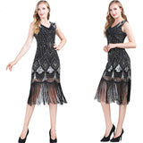 The Great Gatsby Dresses Vintage Sequins Dress Dress Gown