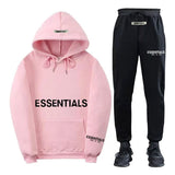 Fear Of God Fog Essentials Hoodie & Sweatpant 2 Piece Set For Men And Women