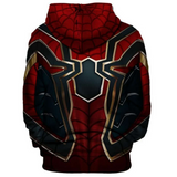 Men Spider Hoodie Spider-Man Hoodie
