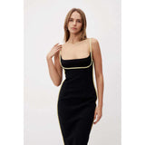 Emily Ratajkowski Dress Sleeveless Cold-Shoulder Sexy Slip Dress