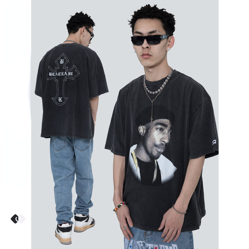 Blackair T Shirt Vintage Printed T-shirt