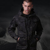 Tactics Style Men Outdoor Windproof Coat Men Casual Jacket Men Outdoor Tactics Trench Coat