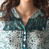 Beth Dutton Bohemian Dress Winter Autumn Midi Dresses Floral Print Slit Lantern Sleeve Long Large Hem Dress Beach Dress