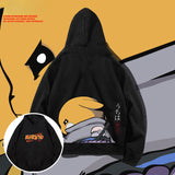 Men and Women Pokemon Pikachu Hoodie Anime Loose Shoulder Couple Jacket