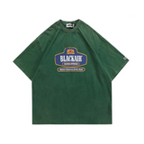 Blackair T Shirt Summer Washed T-shirt