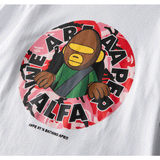 A Ape Print T Shirt