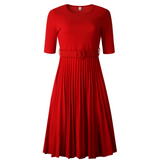 Mariah Carey See through Dress plus Size High Waist Fashion Pleated Dress