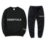 Fear Of God Fog Essentials Hoodie & Sweatpant 2 Piece Set For Men And Women