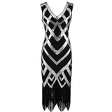 The Great Gatsby Daisy Dress Sequins Tassel Banquet Dress
