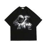 Blackair T Shirt Blackair Retro Black Short-Sleeved T-shirt