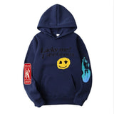 Smiley Face Hoodie Graffiti Hoodie