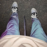 Fog Essentials Pants Fear Of God Fog Essentials Pants Multi-Line Loose Sweatpants Colorful Ankle-Tied Trousers for Men