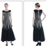 The Great Gatsby Prom Dresses Autumn and Winter Dress plus Size Vintage Sequins