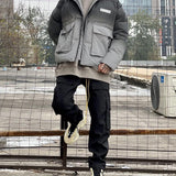 Rhude Pant Breasted Trousers for Men and Women Straight Cargo Pants