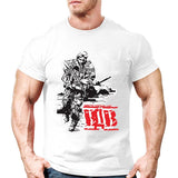 Tactics Style T Shirt for Men Printed Short Sleeve T-shirt for Men