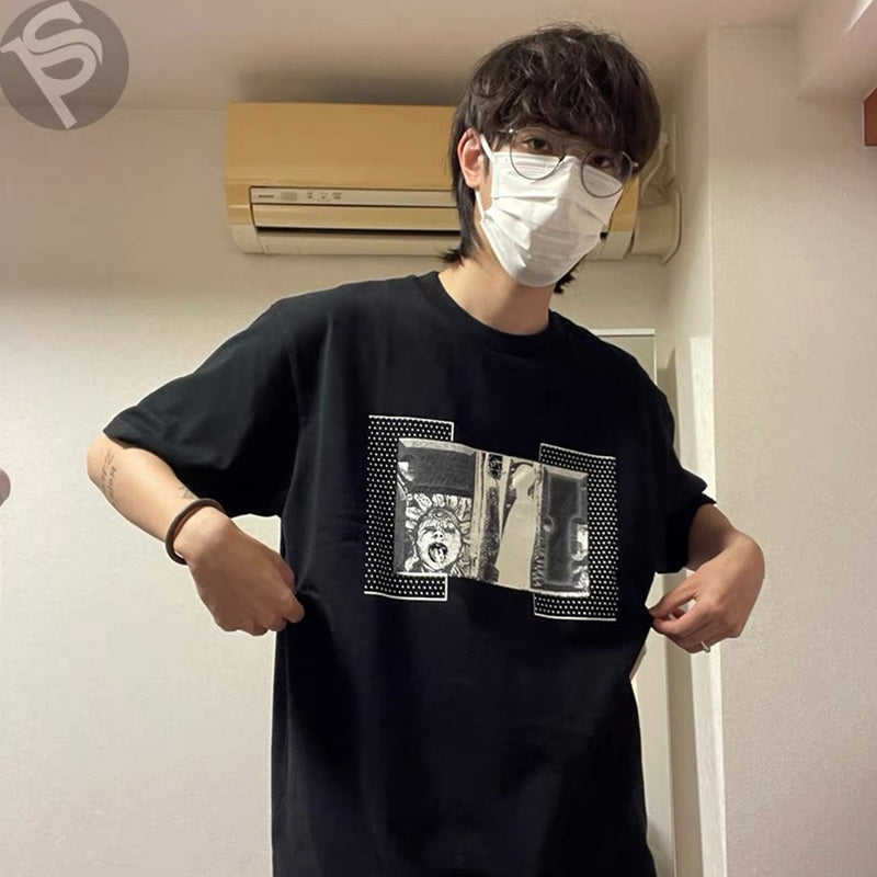 Cavempt CE Cave @ MPT C.E Sunflower Head Short Sleeve T-shirt