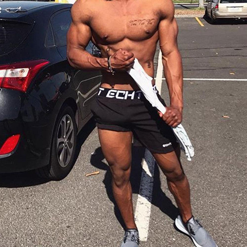 jogging shorts for men Slim Fit Muscle Gym Men Shorts Summer Workout Feature Fitness Training Running Sports