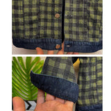 Toddler Boys Jackets Children's Clothing Spring and Autumn Lattice Denim Jacket for Boys