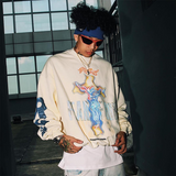 Rrr123 Sweatshirt Rrr123 Joint Fog Retro Couple Brushed Hoody