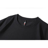 Men T Shirt Summer Casual Tops Letter Print Short-Sleeve T-shirt Men's BF round Neck Half Sleeve Street Fashion Loose Half Sleeve