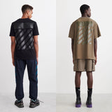 Off White T Shirts Zebra Stripes Men and Women Same Type T-shirt